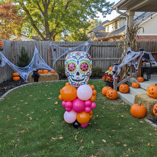 Sugar Skull Balloon Marquee